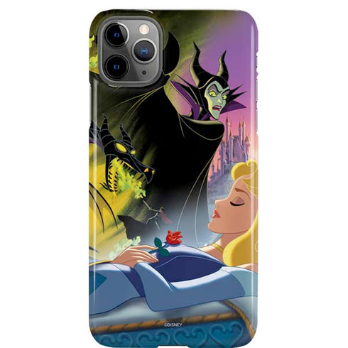 Disney Villains Sleeping Beauty and Maleficent Art iPhone Cases